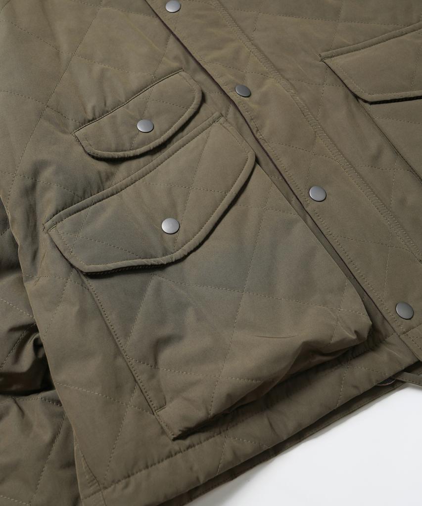 Frizmworks Quilted Heritage Hunting Jacket _ Olive