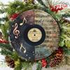 Retro Vinyl Record Metal Wall Art Music Note Iron Decor Interior Poster