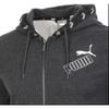 PUMA Jackets Men's Black Gray Color Hooded Moderate Other 583523-07
