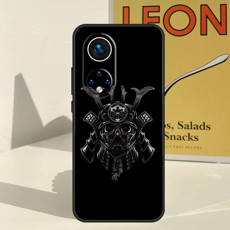 Samurai Oni Mask Case For Honor X8a X8b X9b X9a X8 X9 X9c 50 70 90 Lite Honor 200 Lite Magic 5 6 7 Pro Cover