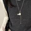 Pulling Necklace for Little Fish - Simple and Stylish, Unique Design, Cute Long Winter Decorative Sweater Chain