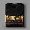 The Blood Of Our Enemies - Manowars 2025 Tour  Merch Unisex T Shirts Cotton Tee Graphic Print  T-shirt Clothes