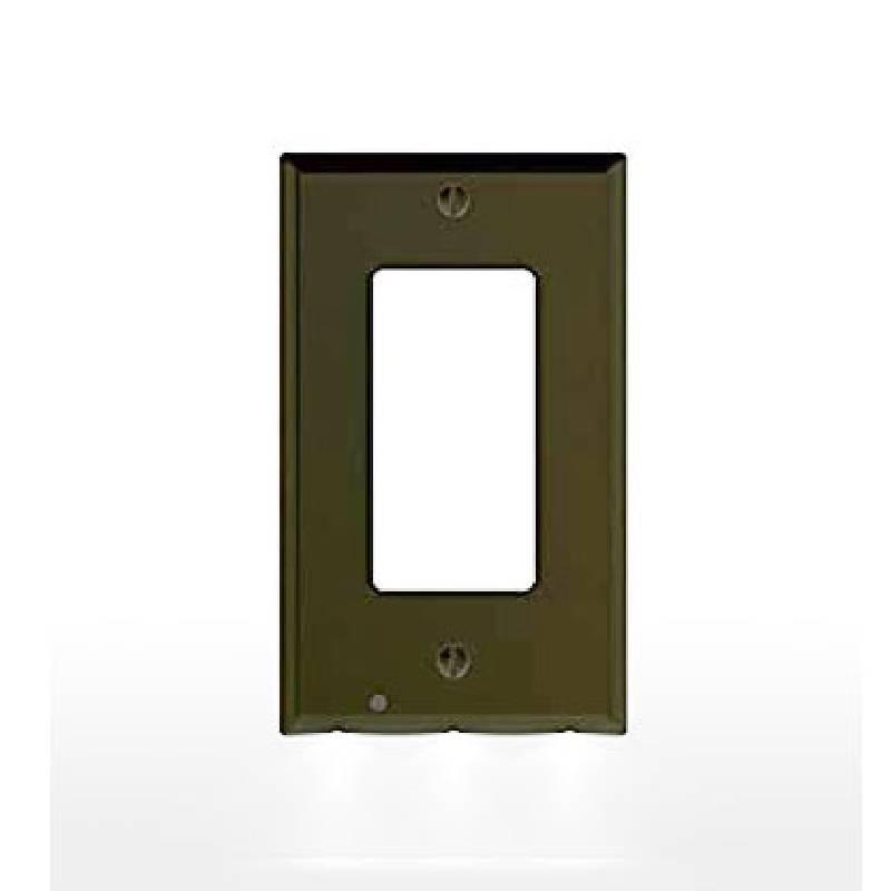 Cover Outlet Wall Socket Plate Sensor Led Night Light Coverplate Tools Plug