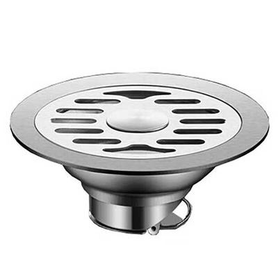 Jing He Wen 12CM Stainless Steel Round Floor Drain