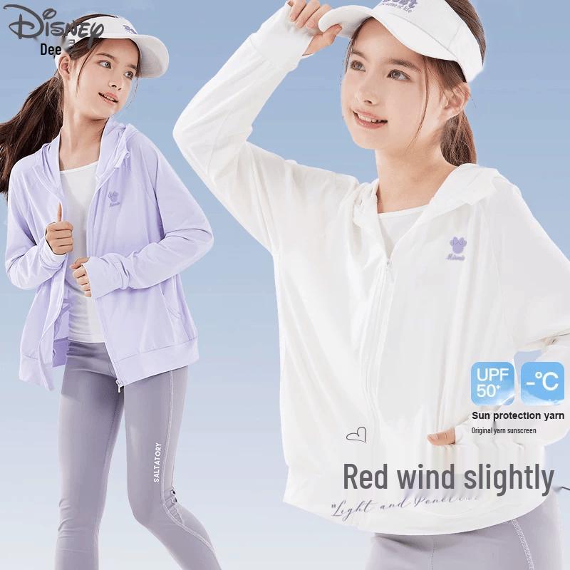 Disney Girls  Summer UV Protection Ice Silk Jacket 160