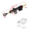 Motorcycle CNC Carbon Directional Steering Damper Stabilize For YAMAHA Kawasaki Honda Suzuki Universal Stabilizer Adjustable