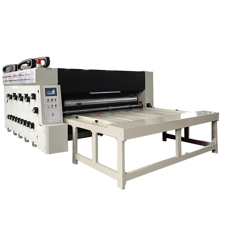 ZONESUN ZS-YKM3 Automatische Flexodrucker-Rillmaschine 3-Farben-Druckmaschine 3600 Bogen/h Wellpappkarton-Herstellungsmaschinen