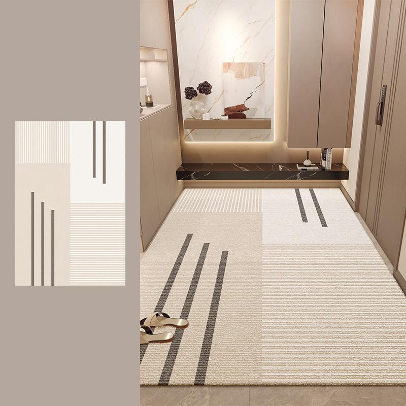 Large Non Slip Wear Resistant Entrance Door Mat Loop Pile Dust Proof Floor Rug For Home Decoration