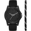 A|X Armani Exchange Outerbanks AX7159SET Men's Watch, Black