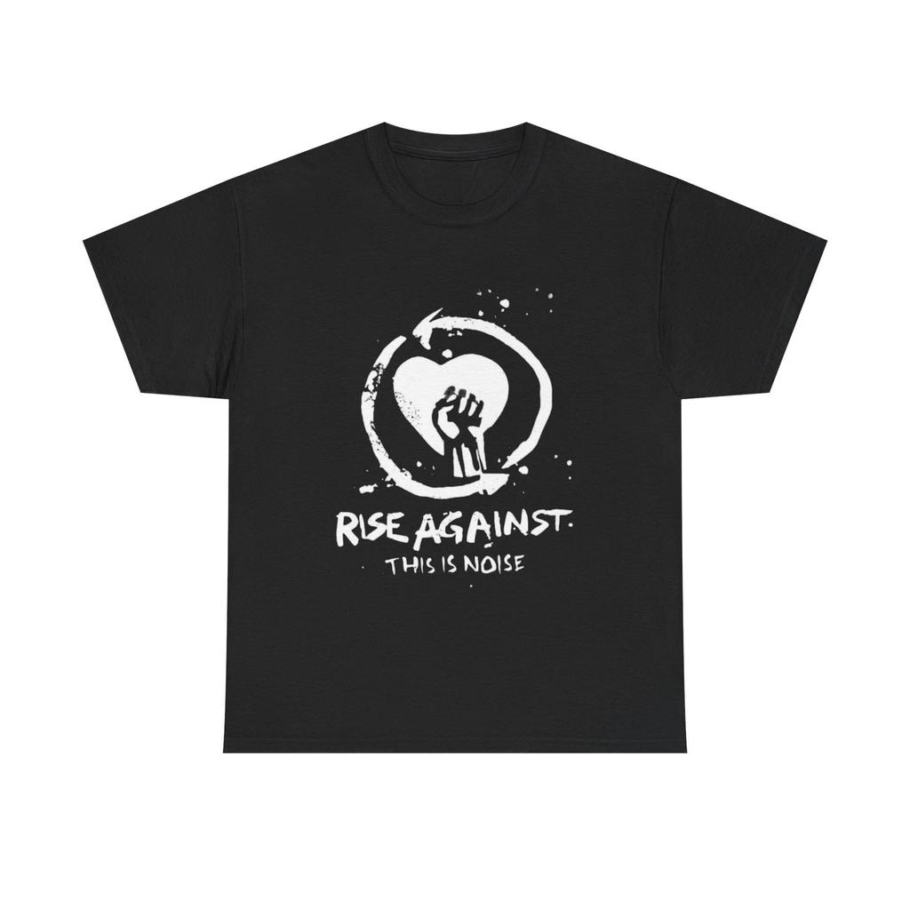 Rise Against T-shirt Rock Band Graphic Punk Rock Unisex Heavy Cotton Tee