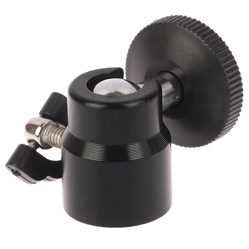 Lightweight Aluminum Alloy Camera Tripod LED Light Flash Tripod Bracket Holder Mount 1/4 Hot Shoe Adapter Cradle Ball Head