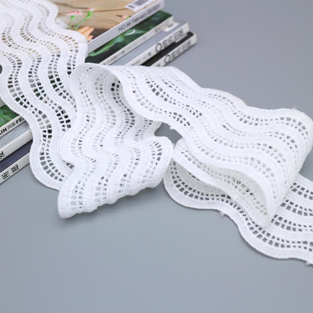 Water-Soluble Lace Milk Silk Accessories, Milk Silk Embroidery Hollow Embroidery, Dress Wedding Accessories