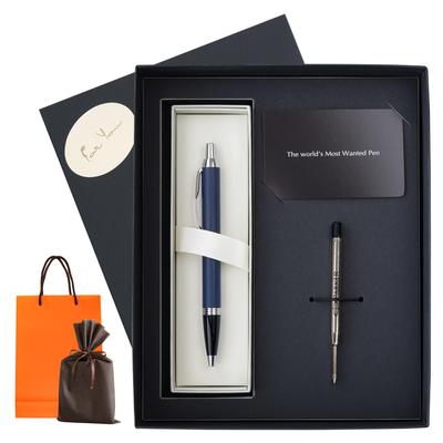Parker IMCT Ballpoint Pen Refill Premium Gift Perfect As a Farewell or Celebration [Warranty Included] Set, Quality, Stylish, 1.0mm Ink, Black, Men's