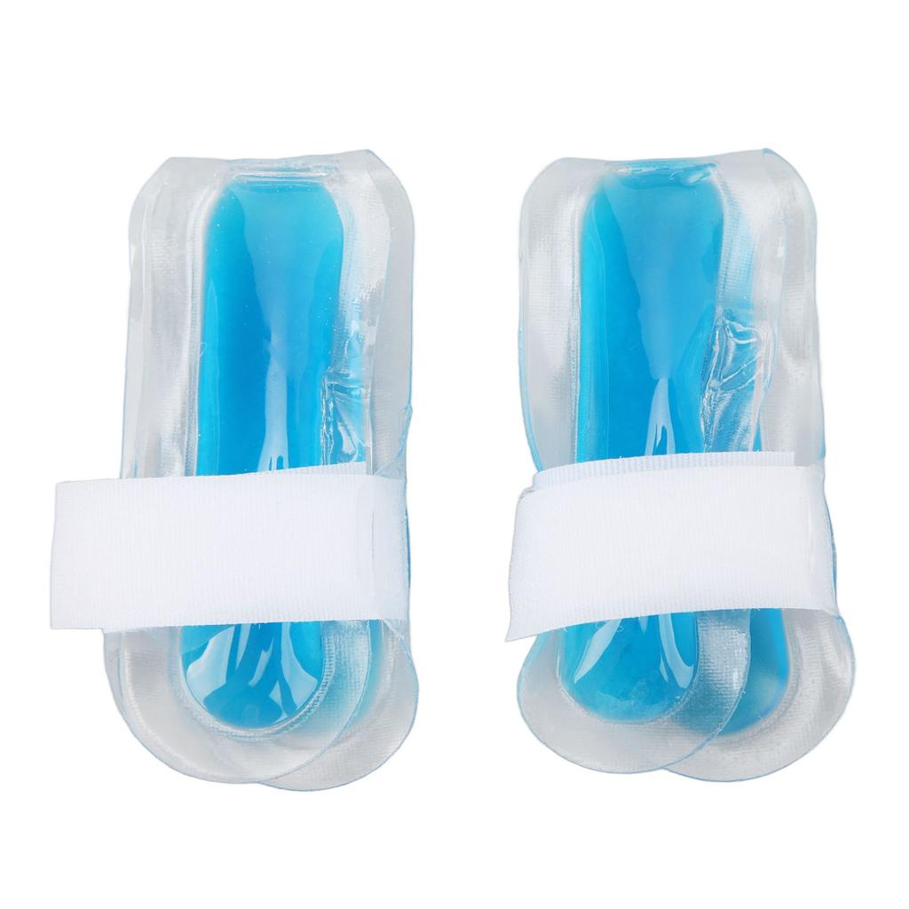 2pcs Finger Hot Cold Pack Quick Cold Reusable Gel Pack for Arthritis Chronic Soreness 8cm