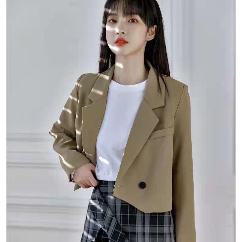 Short Blazer Jacket for Women  Unique Design Spring and Autumn