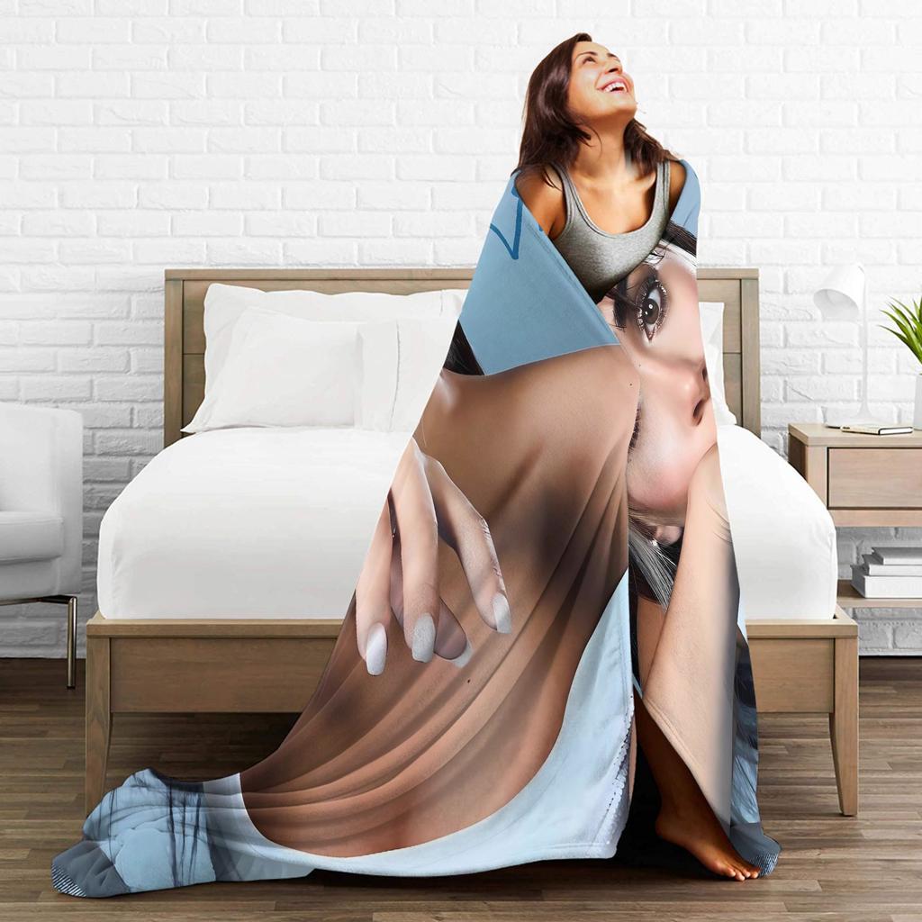 Singer Aitanaed Album Ocana Blanket  Travel Office Flannel Bedding Throws For Home Decor Warm Soft Customized Quality Bedspread