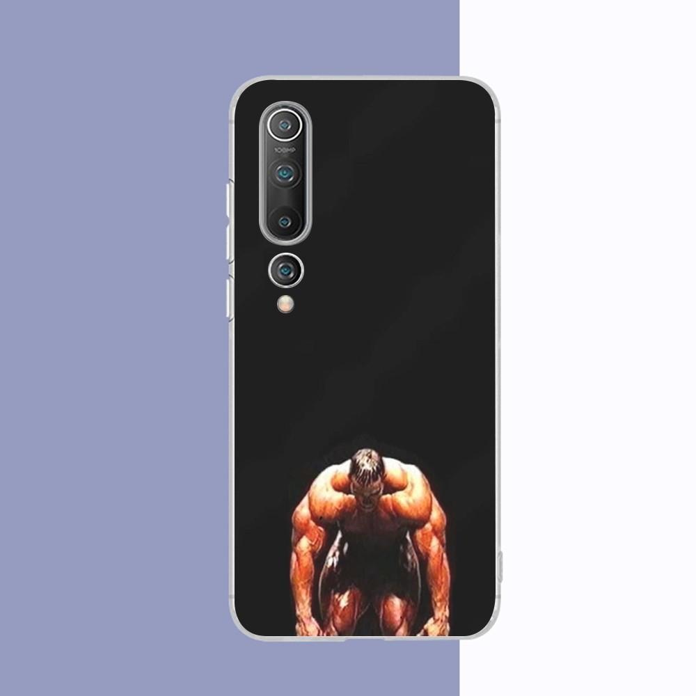 Gym Fitness Bodybuilding Phone Case for Samsung S21 A10 for Redmi Note 7 9 for Huawei P30Pro Honor 8X 10i Cover