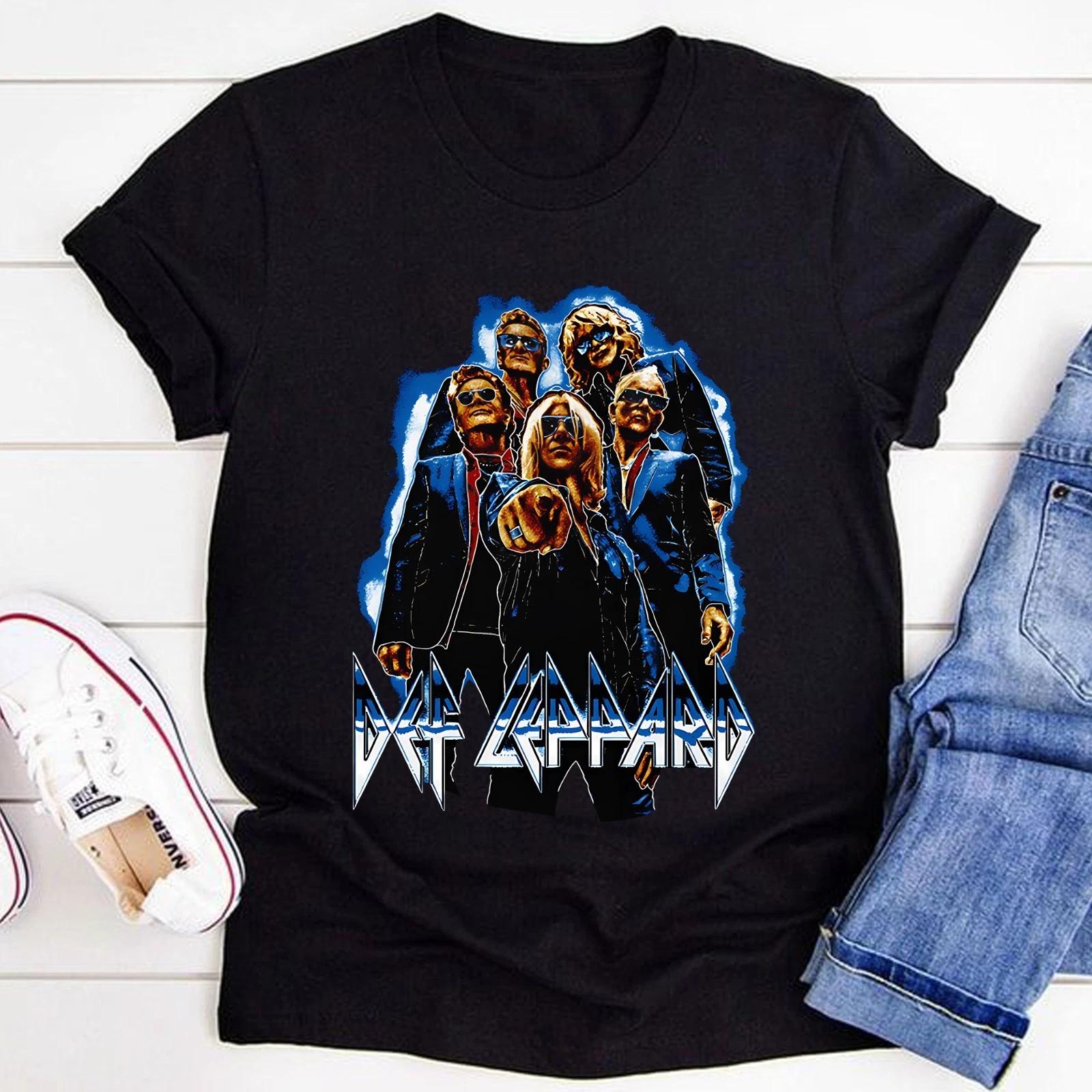 Vintage Def Leppard Band Tee, Def Leppard Rock Fans T-shirt, Nostalgia 80s Rock M