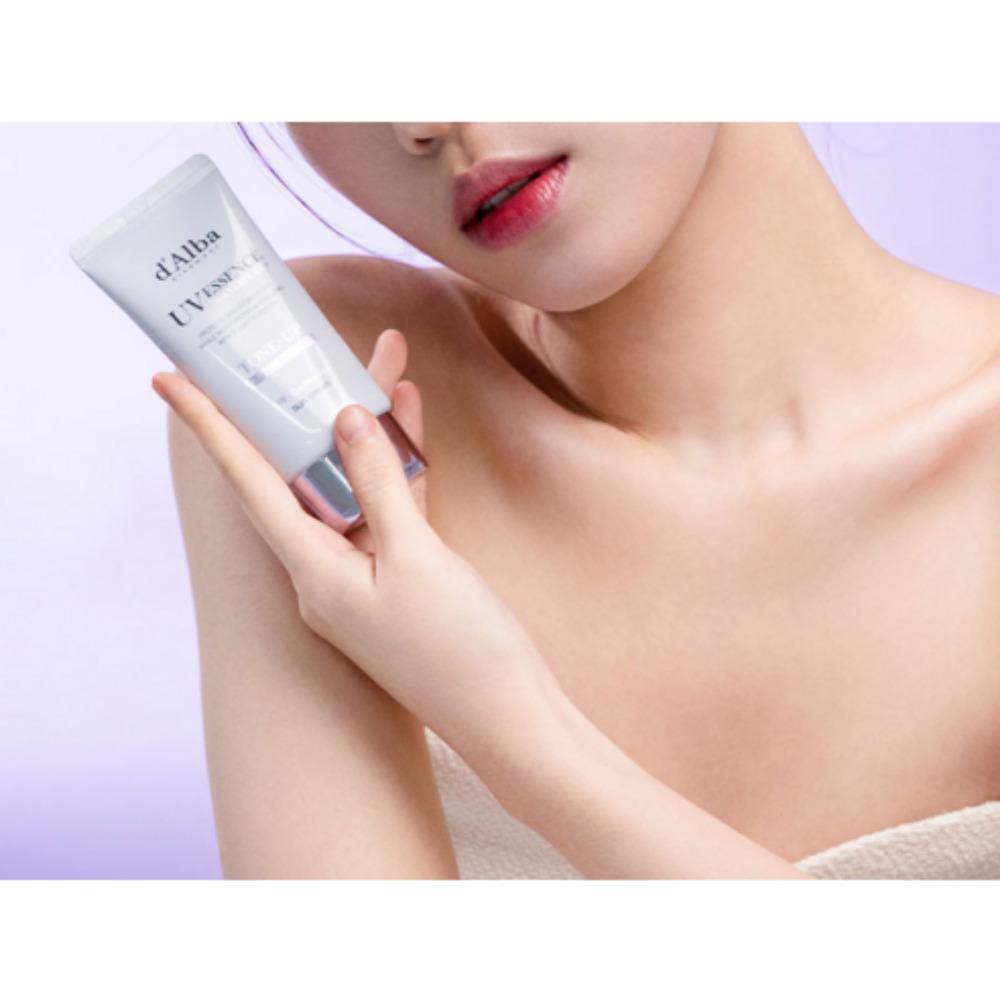 d'Alba Waterfull Purple Tone-Up Sonnencreme SPF50+ PA++++, 50 ml