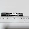 3D  Alloy Logo Letters Fender Emblem Badge Rear Trunk Sticker Decal Car Accessories