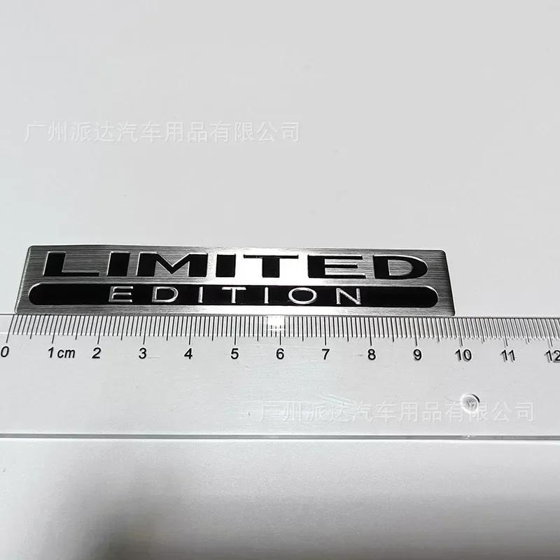3D  Alloy Logo Letters Fender Emblem Badge Rear Trunk Sticker Decal Car Accessories