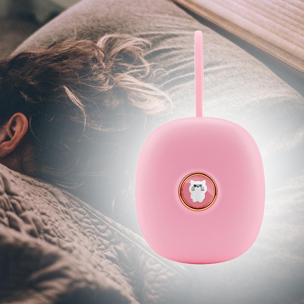 Vibrating Alarm Clock under Pillow Adjustable 3 Levels of Vibration Bed Shaker under Pillow Portable for Deaf Hearing Impaired