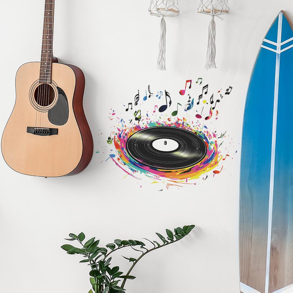 Painted Creative Record Notes Bedroom Living Room Entrance Home Background Beautification Wall Stickers