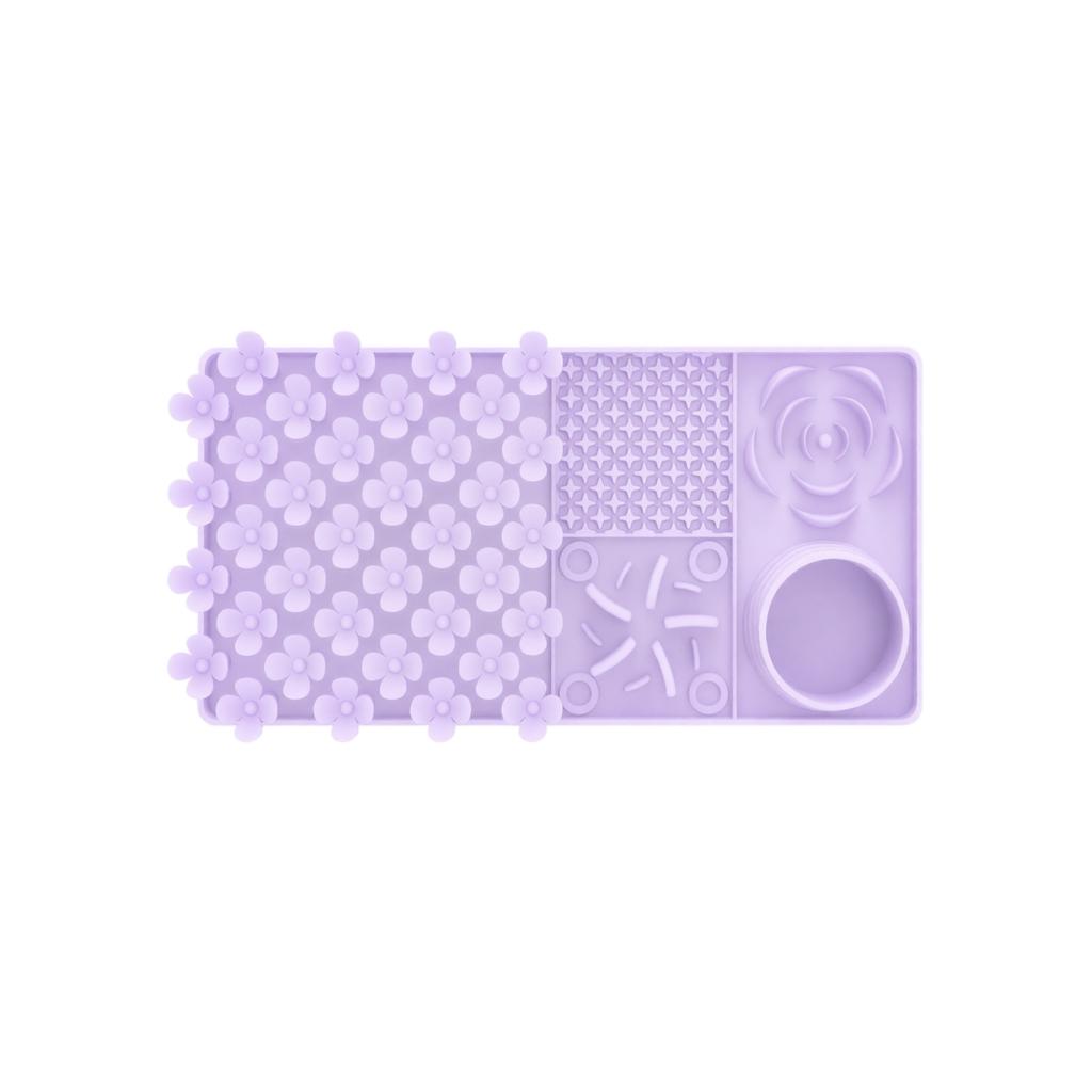 Slow Feeder Mat for Pets Interactive Feeding Puzzle Mat Durable Non-Toxic Material Easy To Clean Portable Size for Cats Dogs