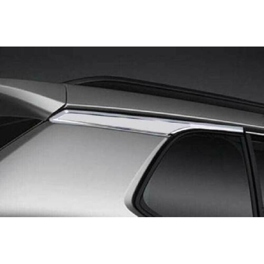Rear Window Side Spoiler - Chrome Cover Trim For Toyota Corolla Cross