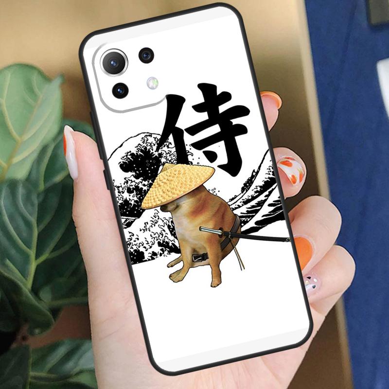 Cheems Doge Case For Xiaomi 15T 14T 13T Pro 14 15 Ultra 17 Pro Max POCO X7 F8 Pro X5 X6 F5 F6 F7 Coque