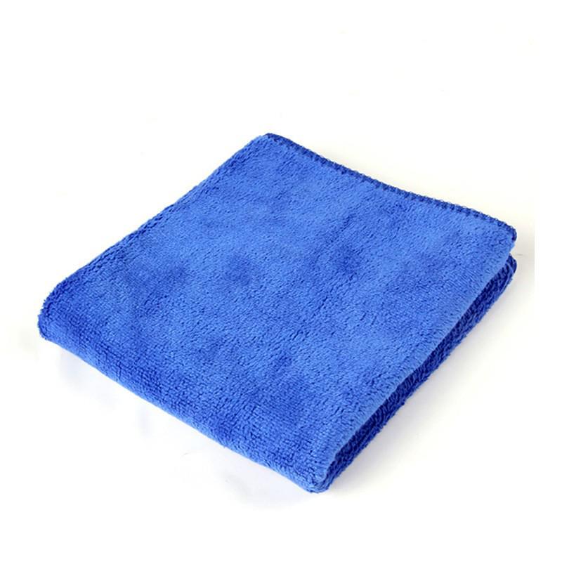 Thickened Microfiber Car Wash Towel, Water-Absorbent, 30x70 Cm, Small Square Gift Towel