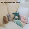 Haustierspielzeug Cartoon Hase Ente Dinosaurier Form Tragbares Katzenspielzeug mit Natürlicher Katzenminze Bissfest Weicher Samtstoff Interaktives Spielzeug
