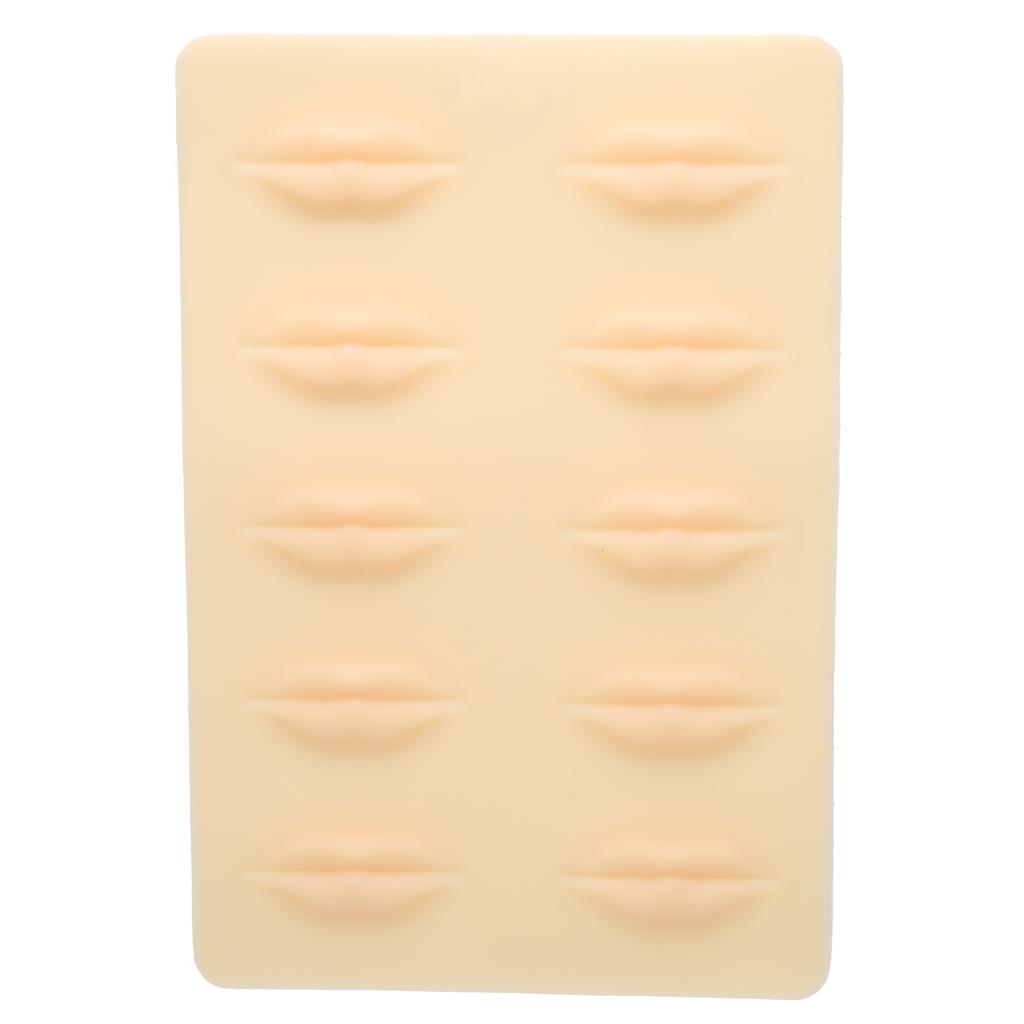 Silicone Makeup Lip Tattoo Practice Skin Microblading Practice Skin for Artists Beginners