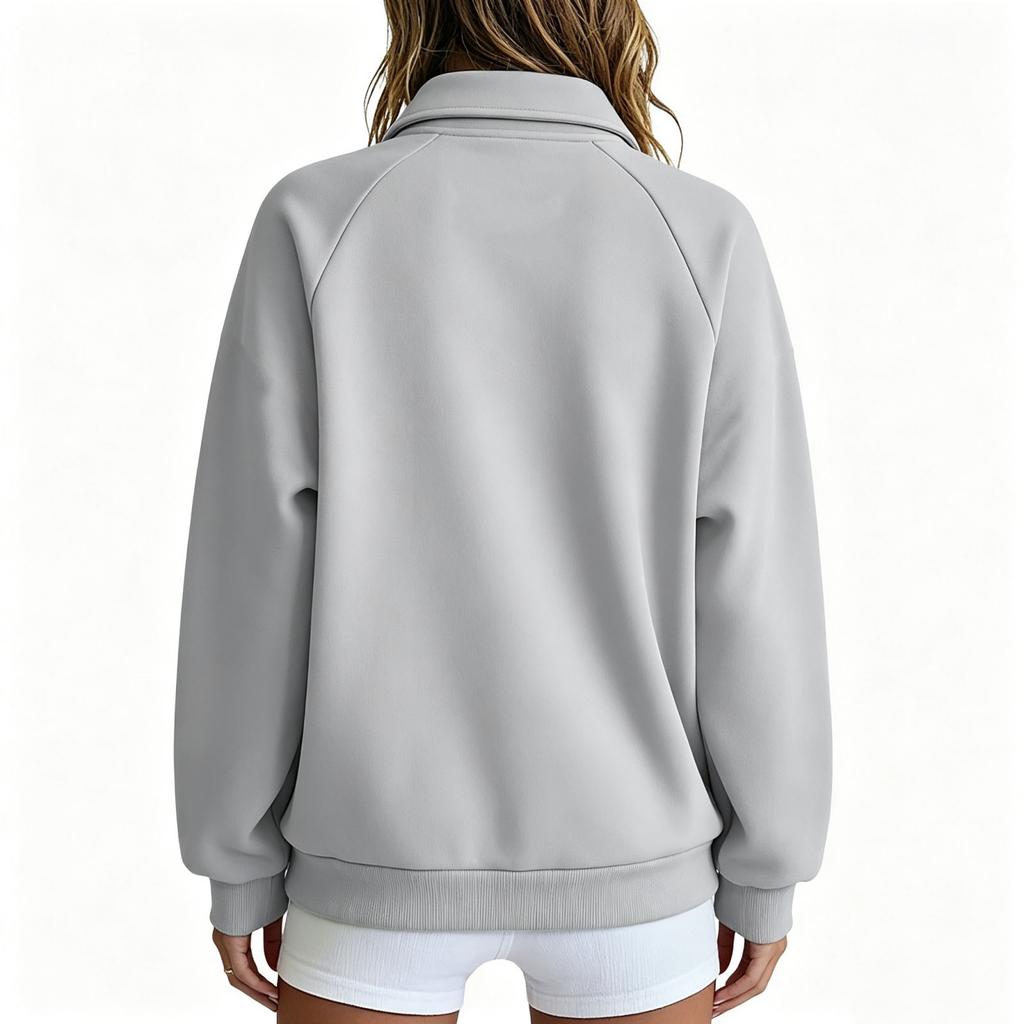 Women's Casual Sweatshirt Loose Fit Color for Everyday Wear