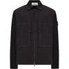 Solid Color Pocket Zip Long Sleeve Shirt Men Shirts L1S151200005S0298V0029