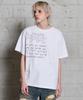 HOODHOOD Three Alien Damaged Short Sleeve T-Shirt White Ver. 2
