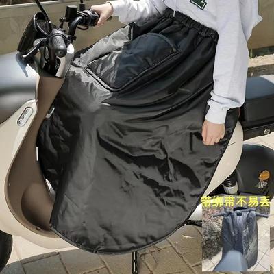 Winter-Motorradschürze, wasserdichte Knieschoner, warme Decke, winddichte Steppdecke und samtverdickter winddichter Rock, warme Knieabdeckung