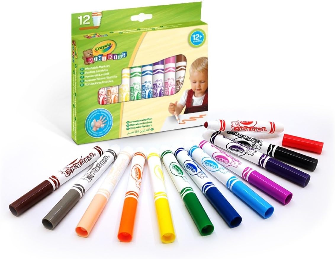 

Crayola 03.8324R - 8 первых фломастеров Pack of 12
