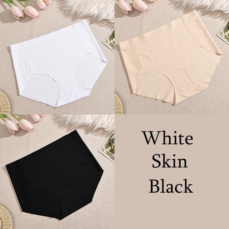 

3 шт./компл. Сексуальные бесшовные трусики Удобные мягкие интимные женские трусики Женское нижнее белье Трусы из ледяного шелка Слипы XL&Set