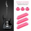 6pcs 48mm 50mm 52mm Single Winding Pickup Covers Pink/Blue ABS Pickup Covers  Electric Guitar