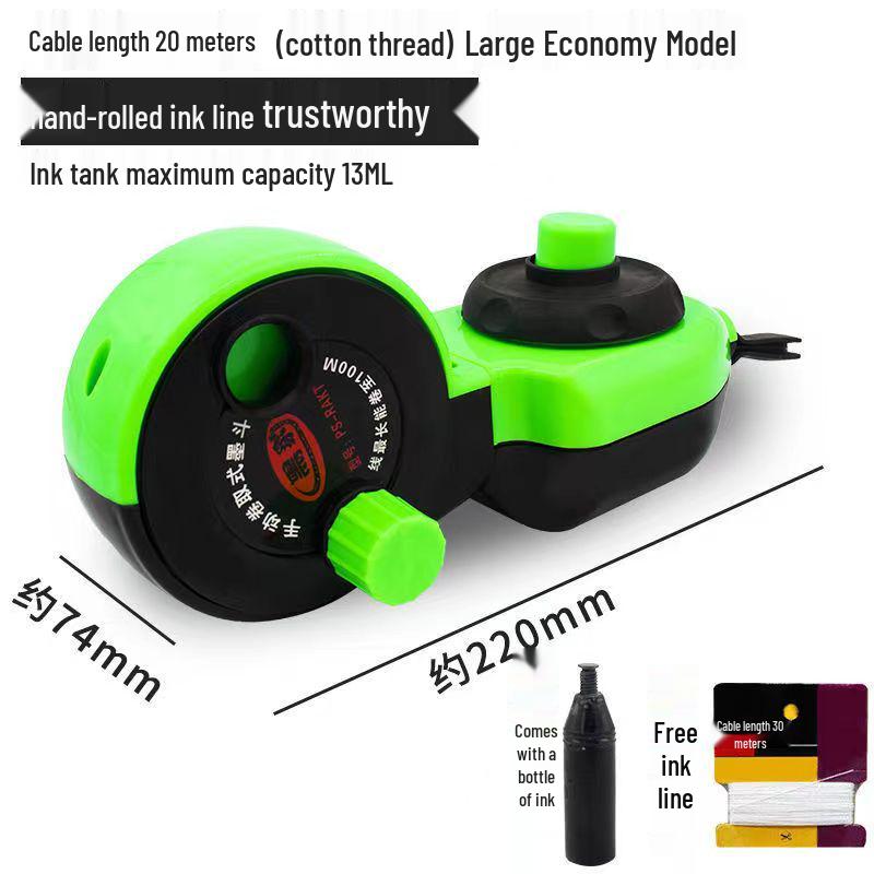 20-Line Automatic Ink Marker for Woodworking and Decoration