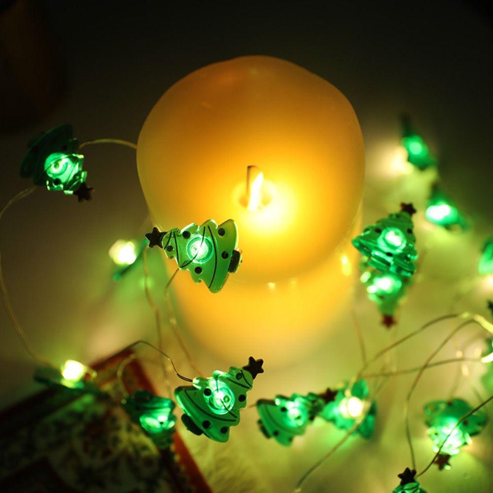 Colorful Light Christmas Light String Christmas Tree Xmas Ornaments Light Festive Decoration