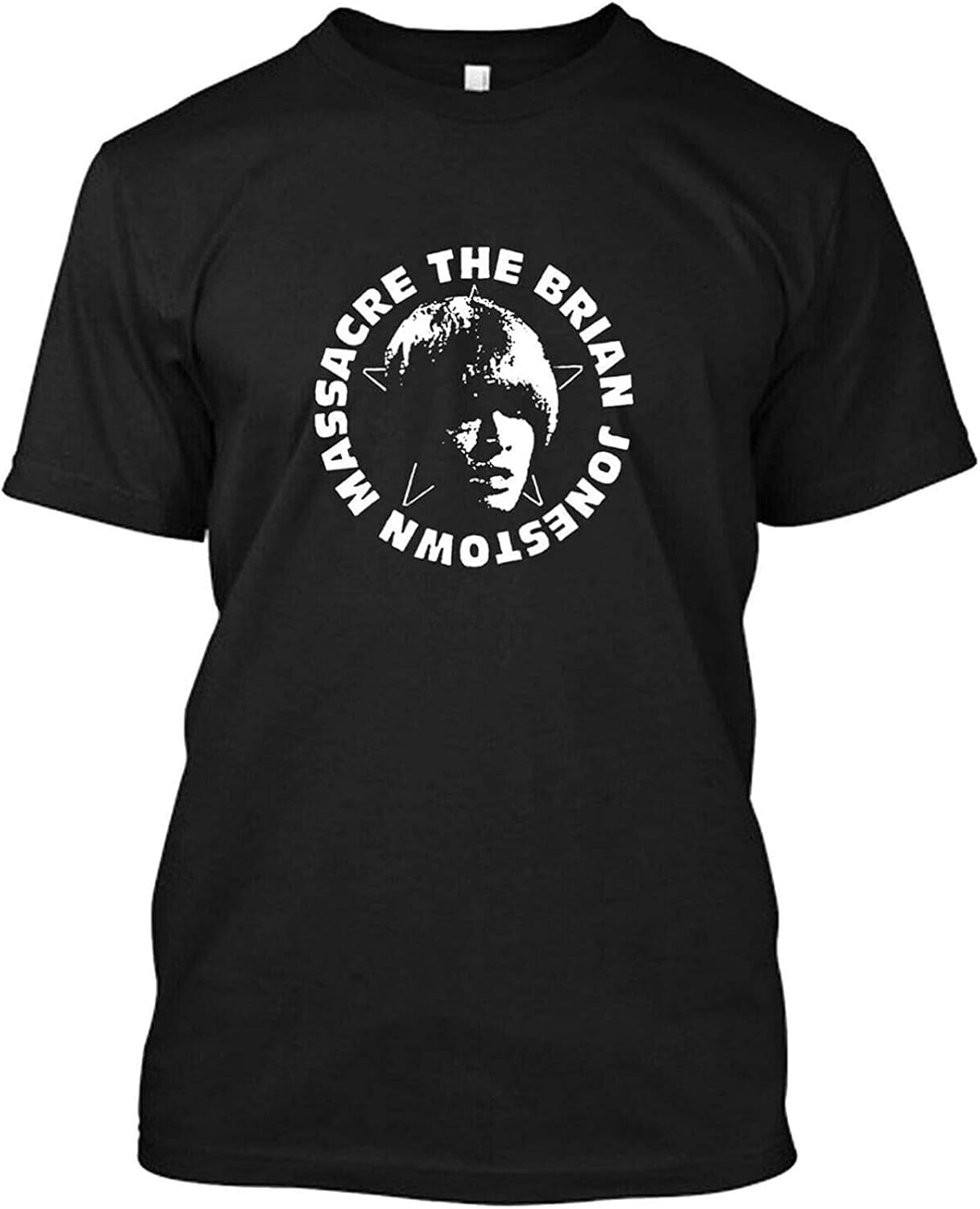 Brian Jonestown Massacre Tour Logo New Custom Men s Black Men T Shirt Tee XS чёрный