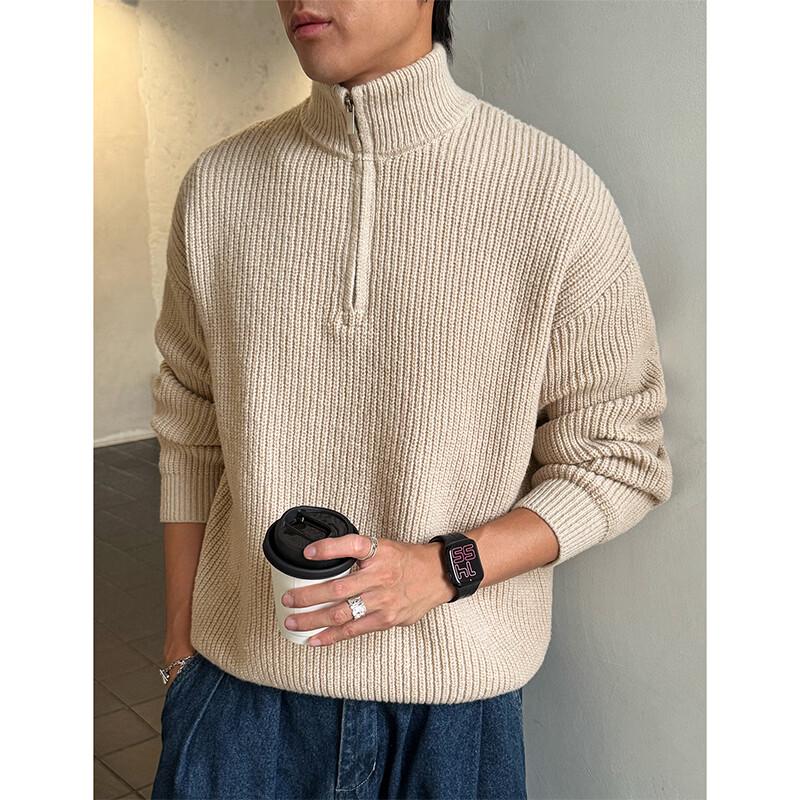 VUUG Men's Relaxed Fit Knitted Pullover