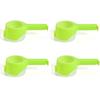 1-4 Pezzi Clip per Sacchetti per Alimenti Conservazione Alimenti Clip Sigillanti con Beccuccio Versatore Clip per Sacchetti Patatine da Cucina Tappo di Plastica Clip Sigillante Conservazione Cucina