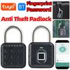 Safety Lock Keyless with APP Smart Padlock Waterproof Battery-powered Anti Theft Lock for Home Drawer Office Bicycle Factory