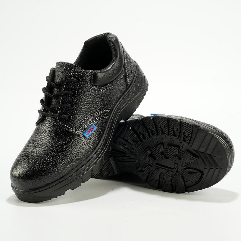 Men's Breathable Steel Toe Safety Shoes - Anti-smash, Anti-puncture, Low-cut Protective Work Footwear