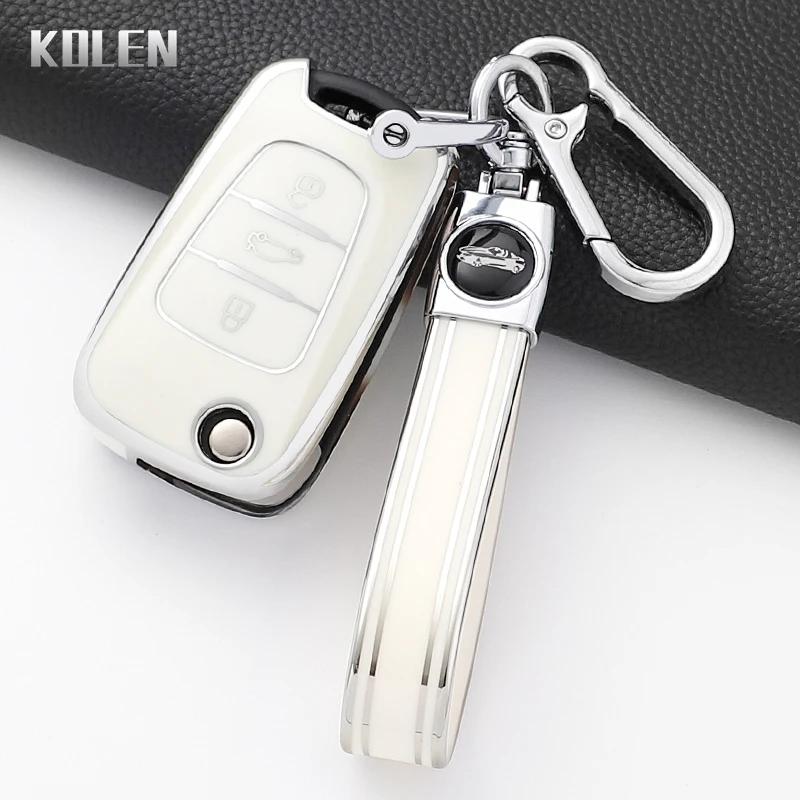 New Tpu Car Key Case Cover Fob For Hyundai I20 I30 Ix20 Ix25 Ix35 Elantra Accent For Kia Sportage Rio 3 Soul Optima Ceed K5 Bag