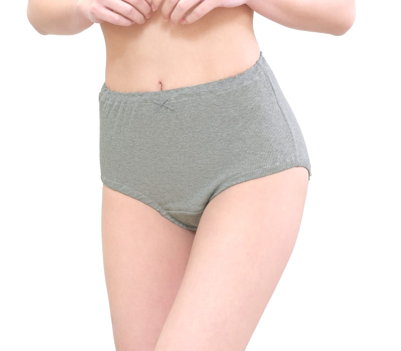 

Smile LaLa Size Сделано Подходит для Женщин 18 и День и Милые Стильные Простые Трусики Женские Трусики, Серый, L, 100% Хлопок, В рубчик, Простые, Милые, серый