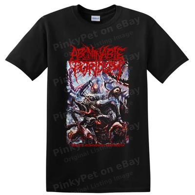 Abominable Putridity Brutales Death Metal T-Shirt Gore Art Grafik-T-Shirt Extrem